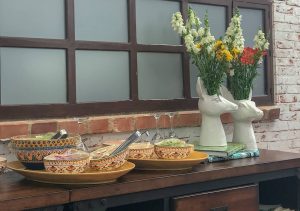 restaurante para desayuno en la mesa, los almendros kau hotel